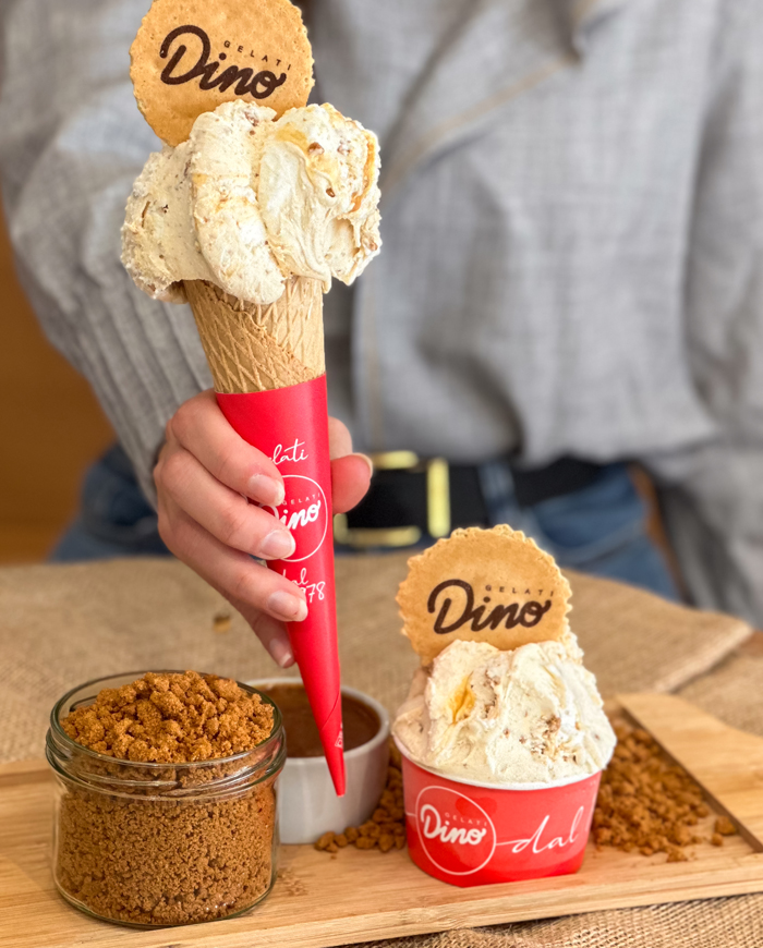 cono cheesecake al caramello salato